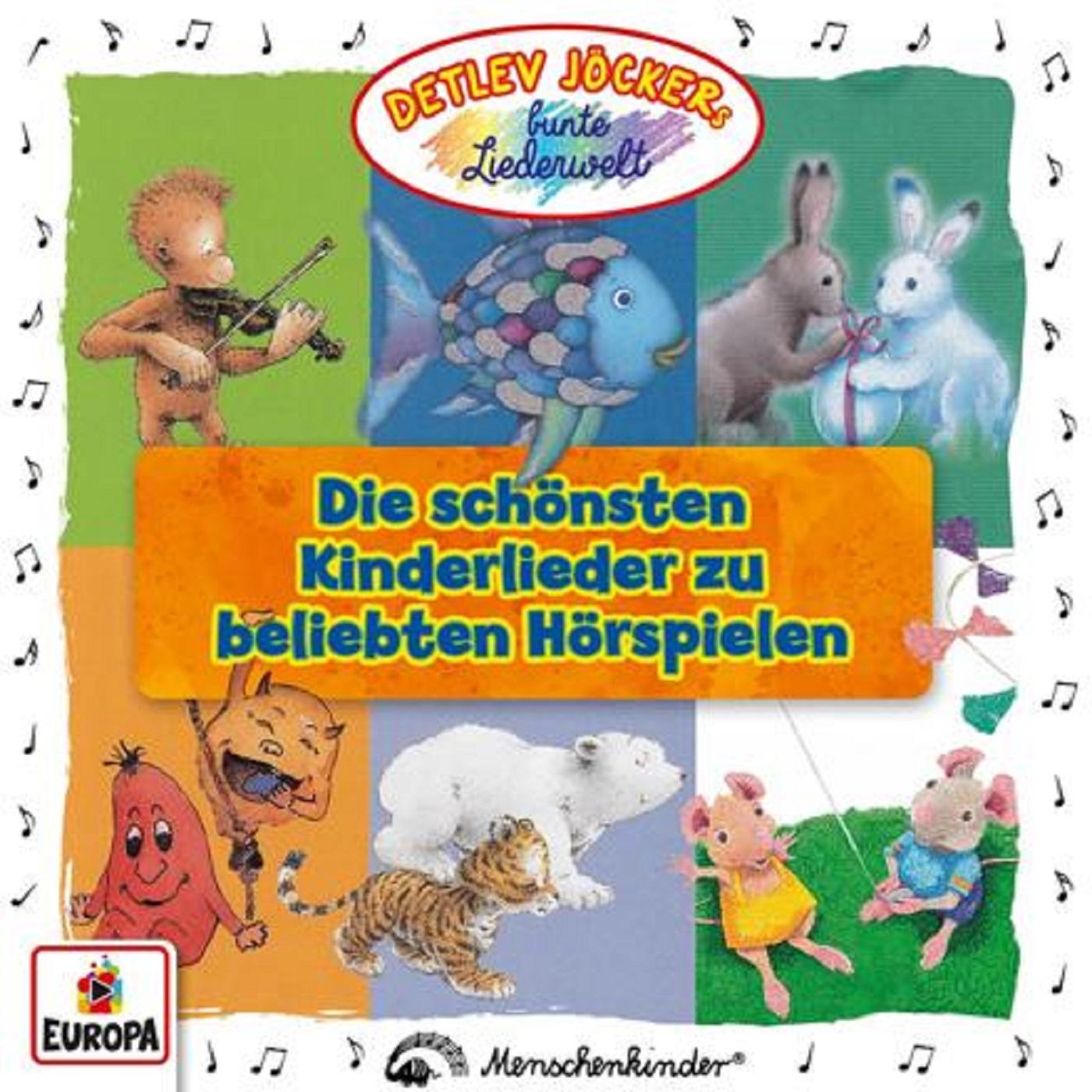 Cover für Die schönsten Kinderlieder zu beliebten Hörspielen